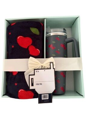 Lumiere Lane 2pk Tumbler & Blanket Set